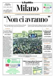 la Repubblica Milano – 19 maggio 2019