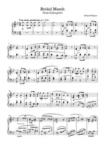 Bridal March - Richard Wilhelm Wagner (Piano Solo)