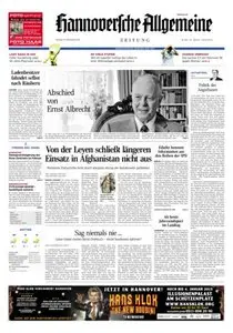 Hannoversche Allgemeine Zeitung - 15.12.2014
