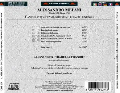 Estevan Velardi, Alessandro Stradella Consort - Alessandro Melani: 6 Canate per Soprano, Strumenti e Basso Continuo (2000)