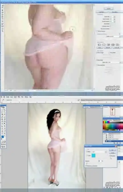 Video tutorial photoshop girl