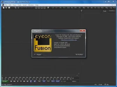 Eyeon Fusion 6.4