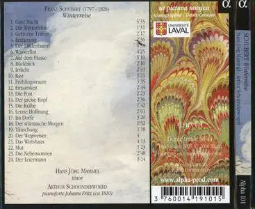 Hans Jörg Mammel, Arthur Schoonderwoerd - Franz Schubert: Winterreise (2006) (Repost)