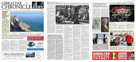 Gibraltar Chronicle – 18 November 2022
