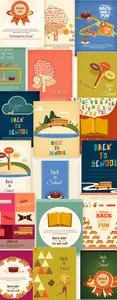 50 Education Vector Illustrations