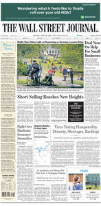 The Wall Street Journal – 20 April 2020