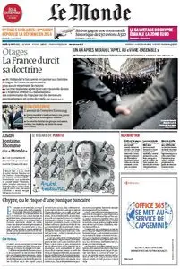 Le Monde du Mardi, 19. Mars 2013