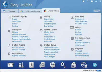 Glary Utilities Pro 3.9.2.139 Multilingual Portable