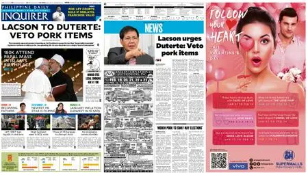 Philippine Daily Inquirer – February 06, 2019