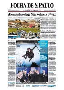 Jornal Folha de São Paulo - 23 de setembro de 2013 - Segunda