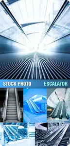 Stock Photo - Escalator