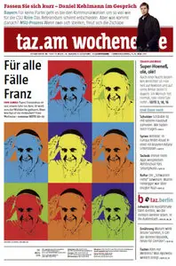 Tageszeitung TAZ vom 15 Maerz 2015