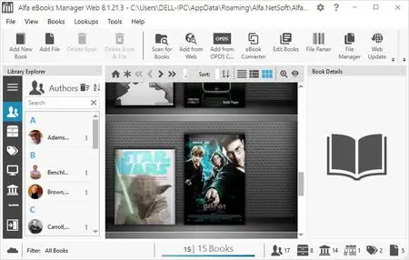 Alfa eBooks Manager Pro / Web 8.1.26.3 Multilingual