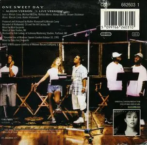 Mariah Carey & Boyz II Men - One Sweet Day (Europe CD single) (1995) {Columbia}