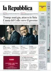 la Repubblica - 13 Aprile 2018