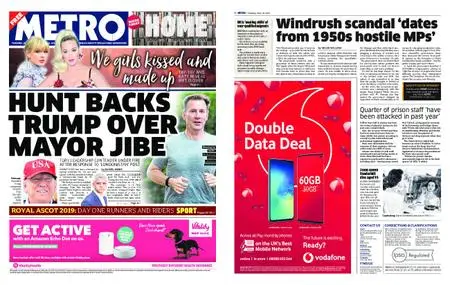 Metro UK – June 18, 2019