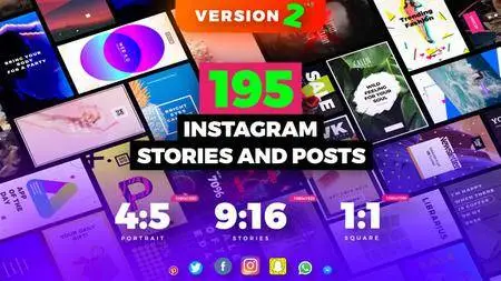 Instagram Stories and Posts Pack V2 - Project for After Effects (VideoHive)