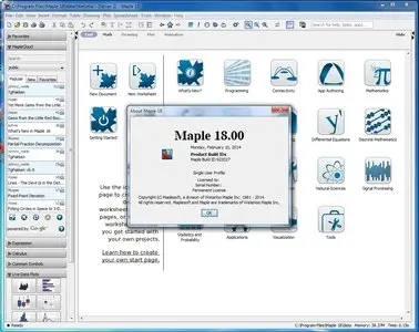 Maplesoft Maple 18.0