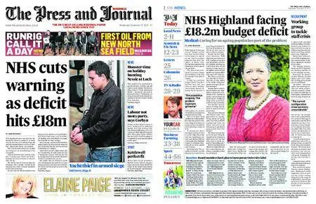 The Press and Journal Inverness – September 27, 2017