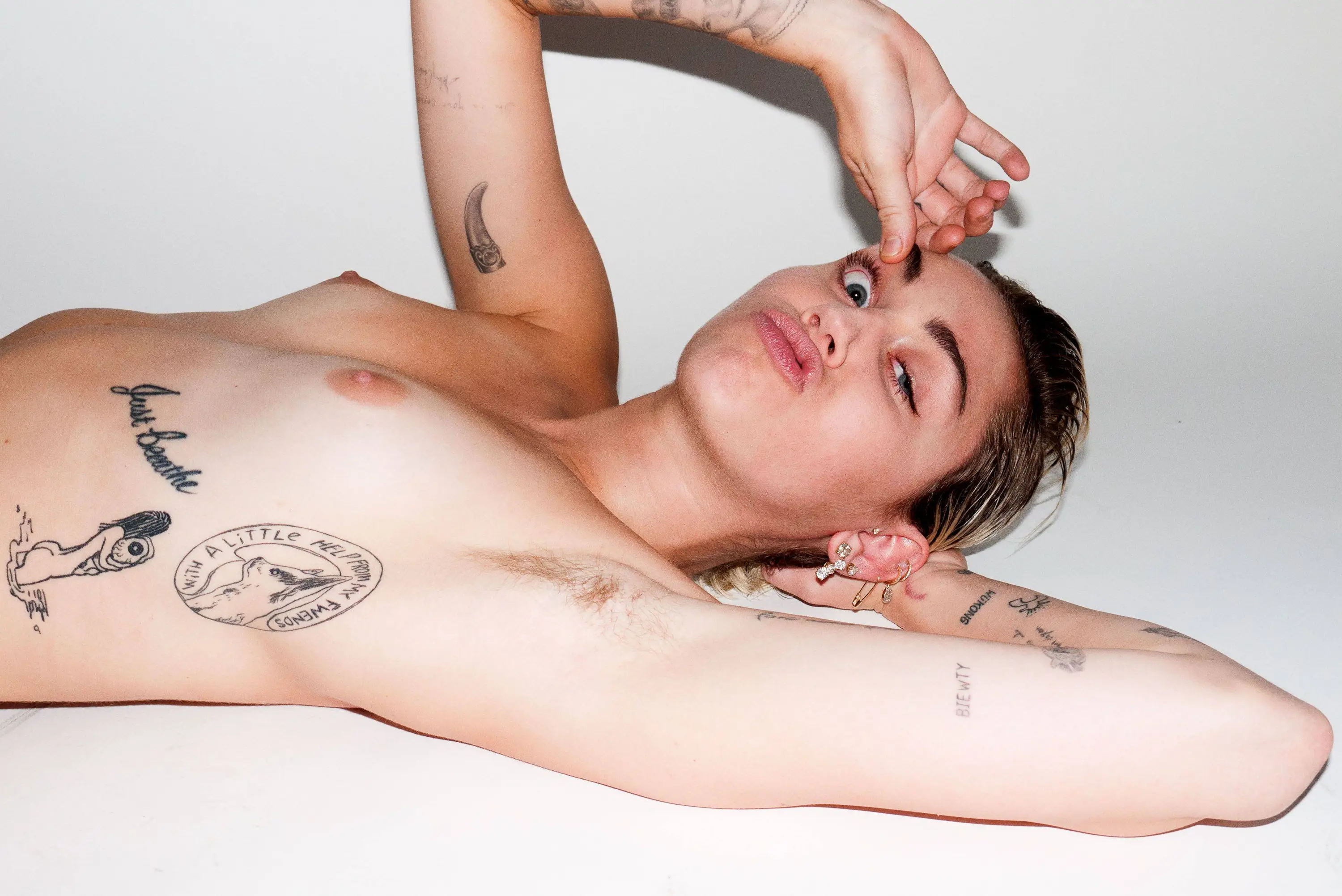 Miley Cyrus by Terry Richardson for CANDY Magazine #9.