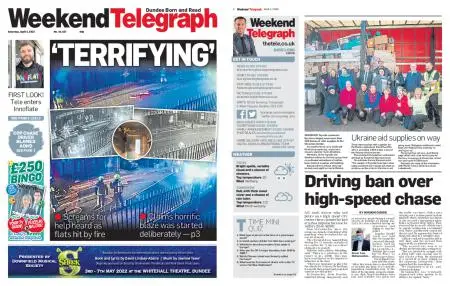 Evening Telegraph Late Edition – April 02, 2022