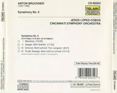 Jesús López-Cobos, Cincinnati Symphony Orchestra - Bruckner: Symphony No. 6 (1991)