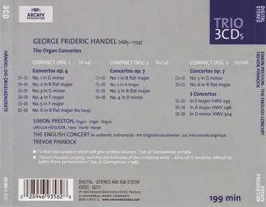 Simon Preston / Trevor Pinnock / The English Concert - Handel: Complete Organ Concertos (2002)