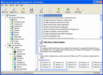 PC Security Tweaker with Pc Screen Lock ver. 6.5