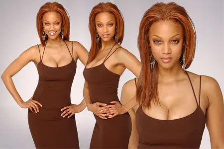 Tyra Banks - Harry Langdon Photoshoot 2004