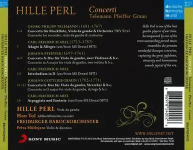 Hille Perl, Freiburger Barockorchester - Telemann, Pfeiffer, Graun: Concerti (2012)