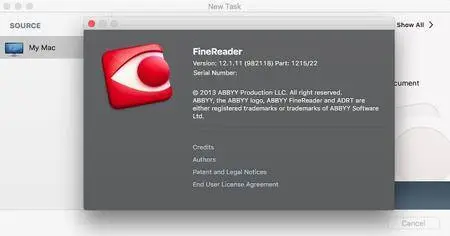 ABBYY FineReader OCR Pro for Mac 12.1.11