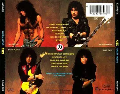 Kiss - Crazy Nights (1987) Re-up