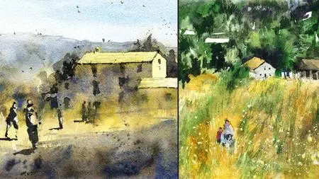 A Guide To Atmospheric Watercolors: Wet-In-Wet Landscapes