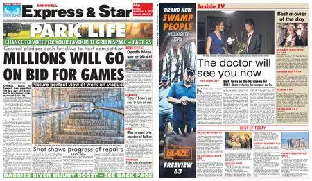 Express and Star Sandwell Edition – September 05, 2017