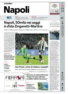 la Repubblica Napoli - 4 Marzo 2019