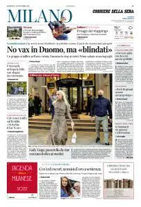 Corriere della Sera Milano - 14 Novembre 2021