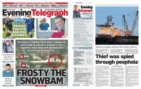 Evening Telegraph Late Edition – January 15, 2021