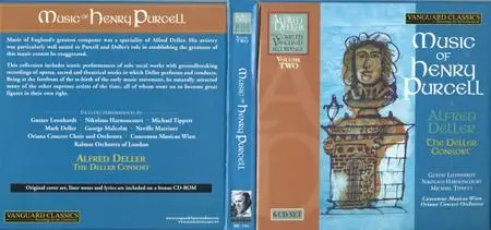 Alfred Deller - The Complete Vanguard Recordings, Volume 2 - Music of Henry Purcell (2008) {6CD Set, Vanguard Classics MC194}