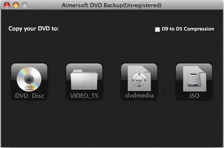 Aimersoft DVD Backup 2.1.0
