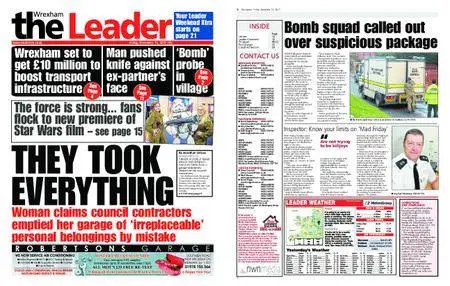 The Leader Wrexham – December 15, 2017