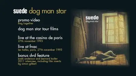 Suede - Dog Man Star (1994)  Expanded Remastered Deluxe Edition 2011, 2CDs + DVD9 [Re-Up]