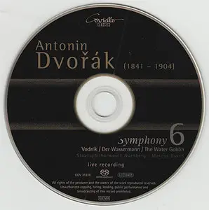 Antonin Dvorak - Symphony No. 6; Vodnik op. 107 "The Water Goblin" (2013) {Hybrid-SACD // ISO & HiRes FLAC}