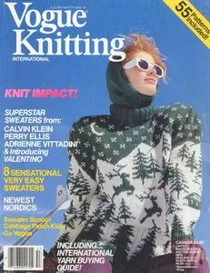 Vogue Knitting international automn-winter 1985-1986