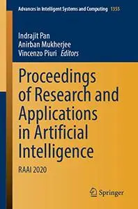Proceedings of Research and Applications in Artificial Intelligence: RAAI 2020