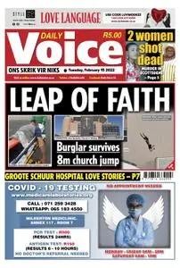 Daily Voice – 15 February 2022