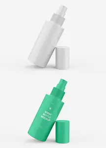 Cosmetic Spray Bottle Mockup Template 1642708924