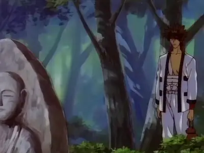 Rurouni Kenshin (1996 S02E11 Sanosukes Secret Training The Challenge of Anji the Destroyer D YFI