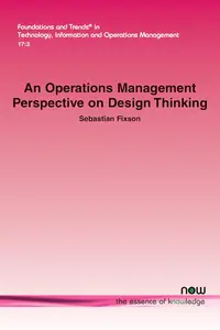 An Operations Management Perspective on Design Thinking