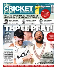 The Cricket Paper - 22 September 2024