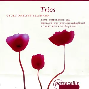 Paul Dombrecht, Wieland Kuijken, Robert Kohnen - Georg Philipp Telemann: Trios (2001)